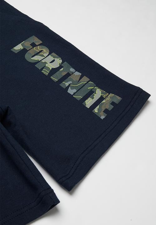 Rebel Republic - Boys fortnite shorts - navy