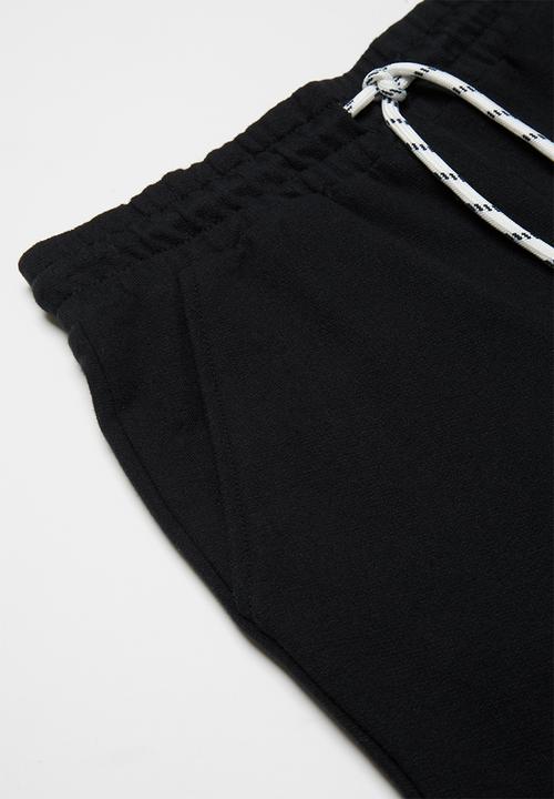 Rebel Republic - Boys fortnite shorts - black/blue