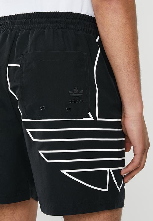 adidas Originals - Bg tf out swimshorts - black & white