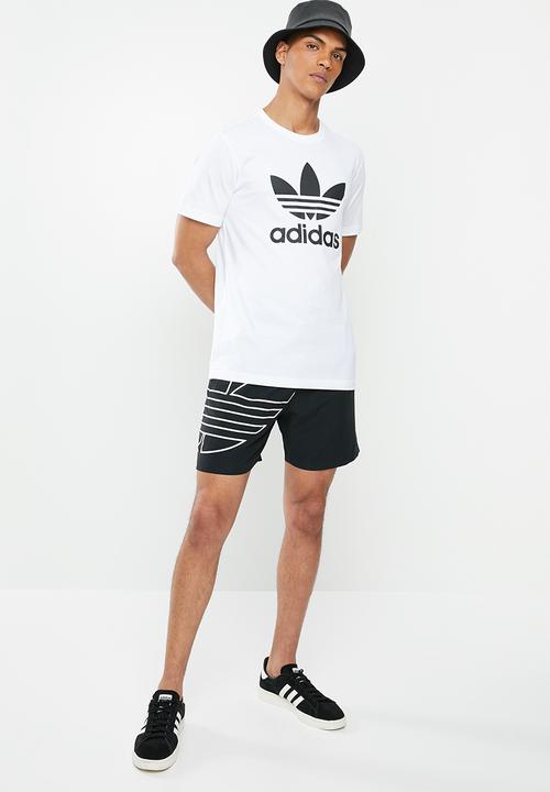 adidas Originals - Bg tf out swimshorts - black & white