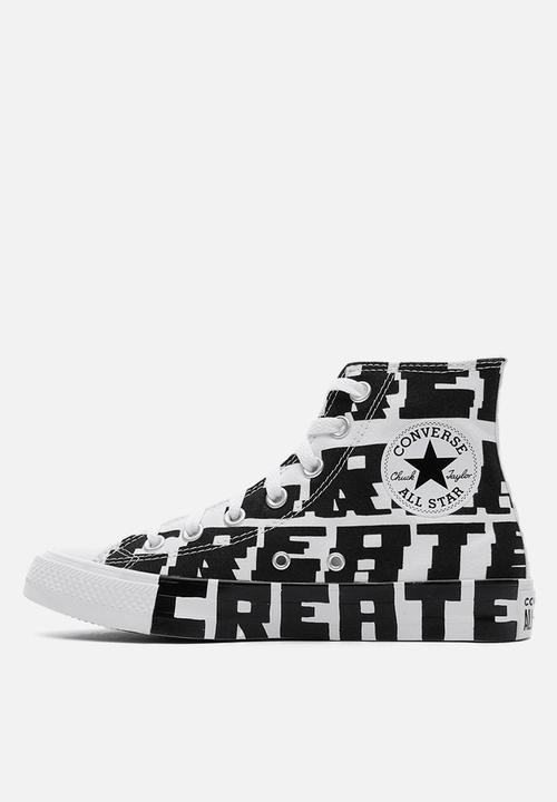 Converse - Chuck Taylor All Star create future hi - black & white