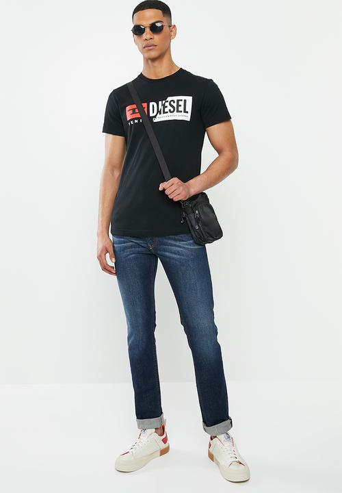 Diesel  - Diego cuty short sleeve tee - black