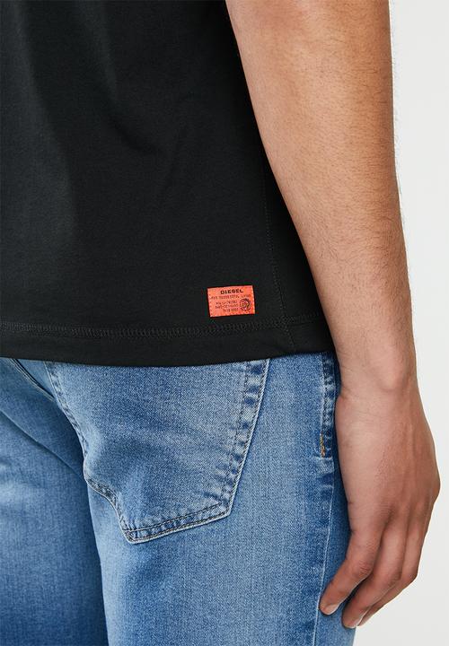 Diesel  - Umlt-diegos T-shirt - black