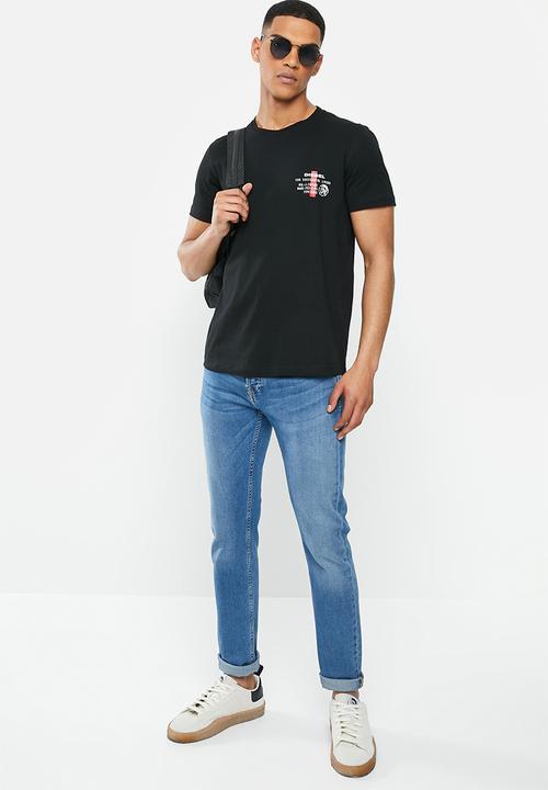 Diesel  - Umlt-diegos T-shirt - black