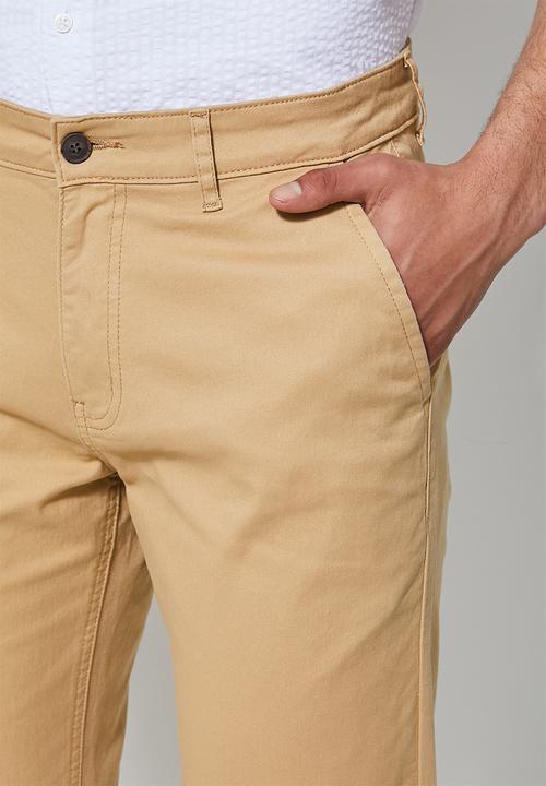 Superbalist - Ohio straight fit chino - beige 