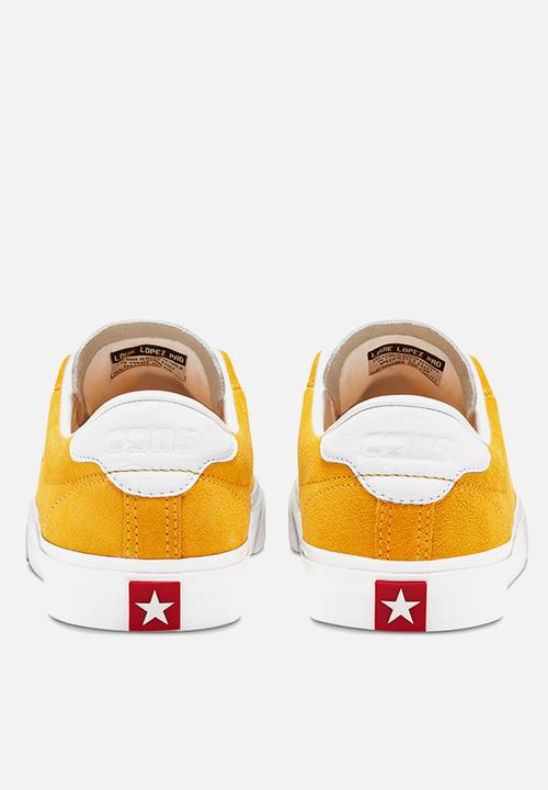 Converse - Louie Lopez pro ox - sunflower gold / enamel red / white
