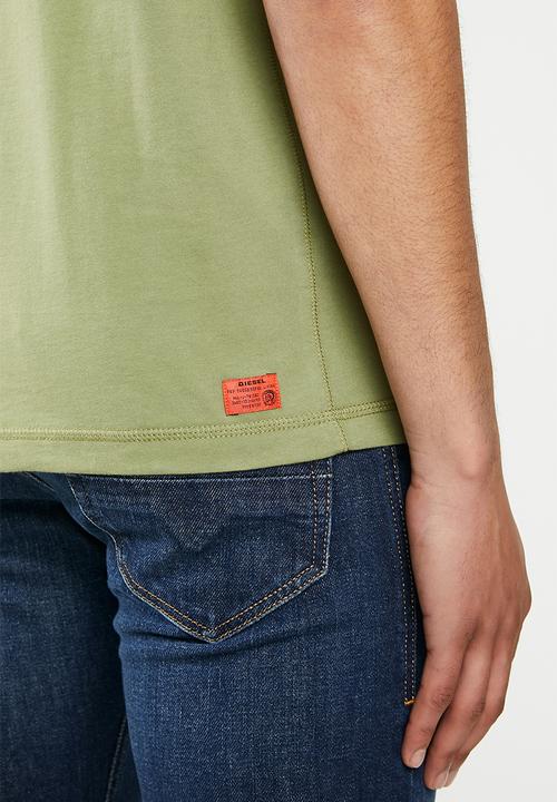 Diesel  - Umlt-diegos T-shirt - green