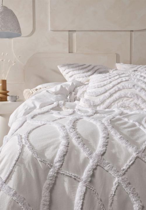 Linen House - Amadora duvet cover set - white