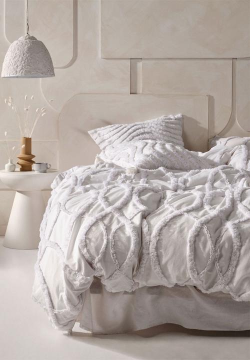 Linen House - Amadora duvet cover set - white