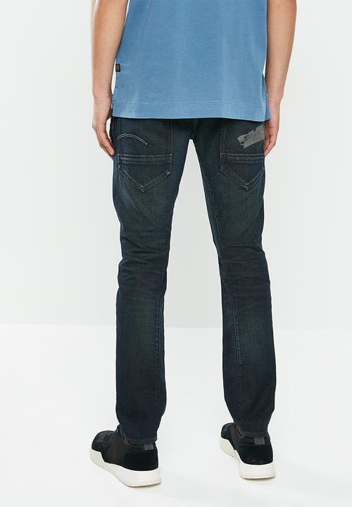 G-STAR - D-staq 3d slim wokkie aw-kir stretch denim - blue