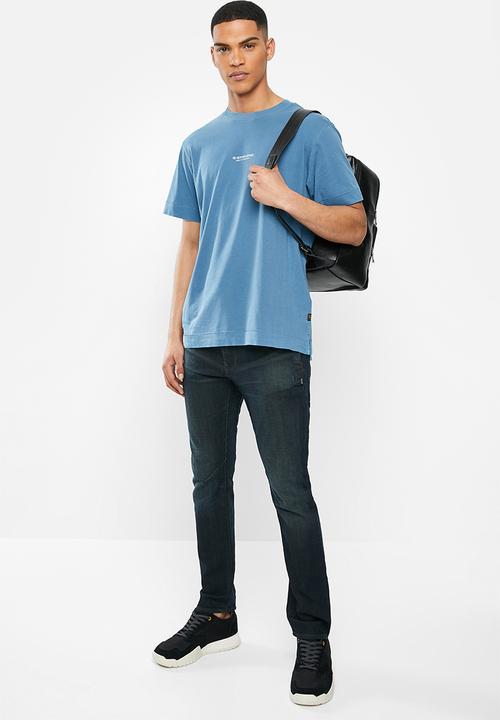 G-STAR - D-staq 3d slim wokkie aw-kir stretch denim - blue