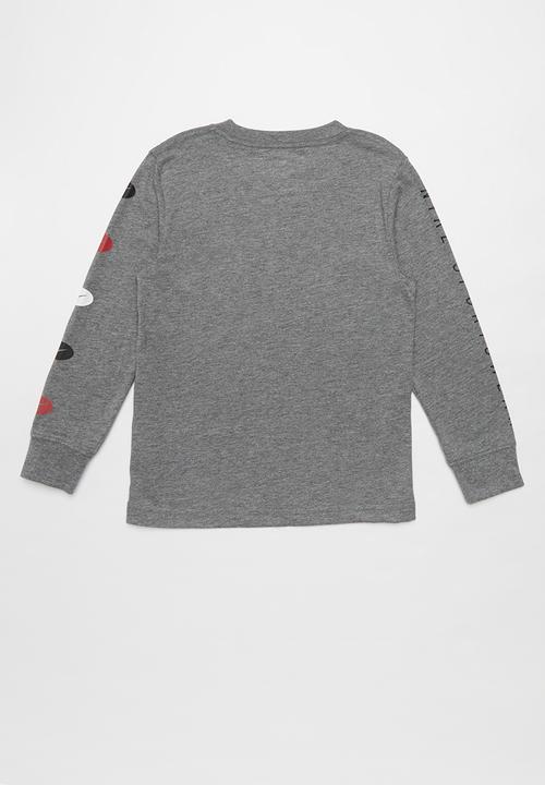 Nike - Multi-band long sleeve tee - grey 
