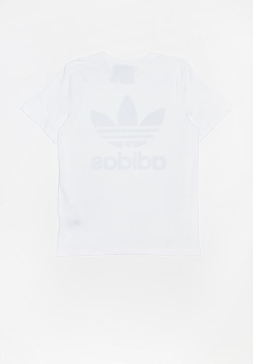 adidas Originals - Trefoil tee - white & black