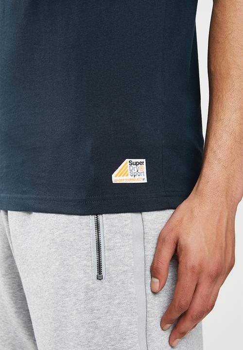Superdry. - Camo box tee - navy