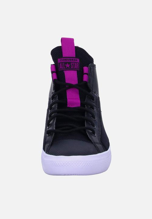 Converse - Chuck Taylor All Star ultra mid - black /cactus flower / white