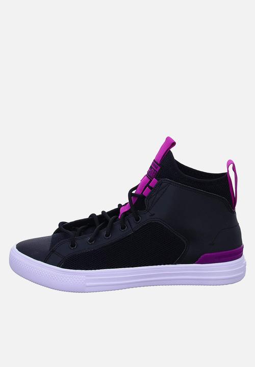 Converse - Chuck Taylor All Star ultra mid - black /cactus flower / white