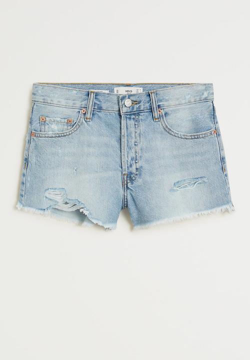 MANGO - Shorts Hailey - blue