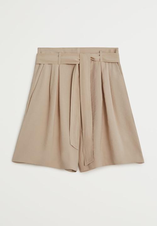 MANGO - Mar shorts - beige