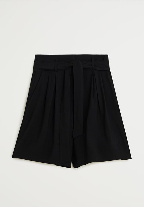 MANGO - Mar shorts - black