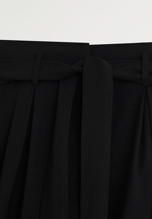 MANGO - Mar shorts - black