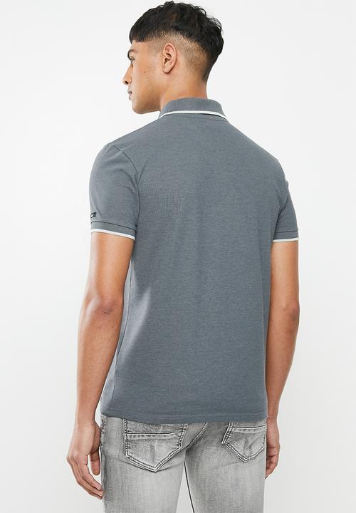 Lee  - Icon melange polo - grey
