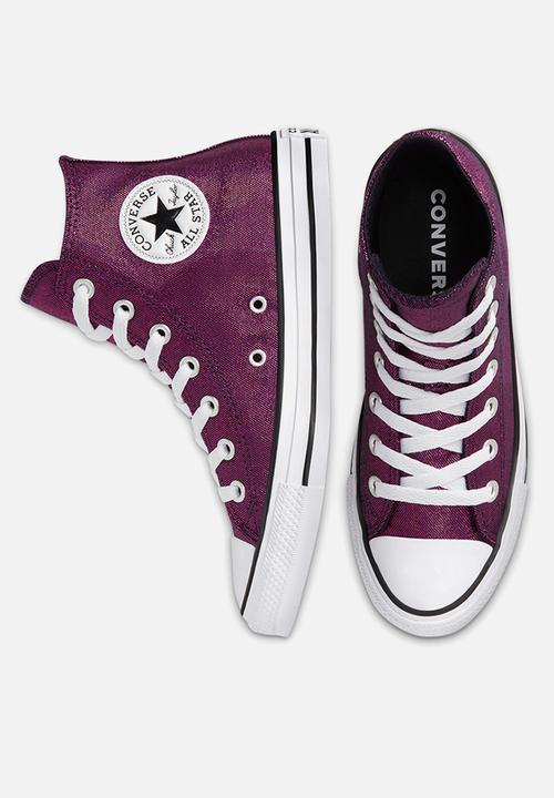 Converse - Chuck Taylor All Star hi - carmine pink / silver / white