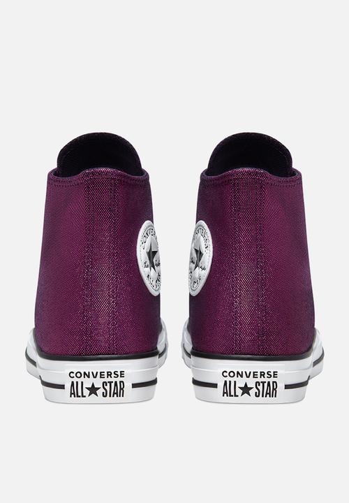 Converse - Chuck Taylor All Star hi - carmine pink / silver / white