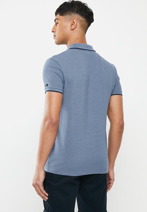 Lee  - Icon melange polo - blue