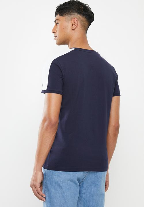 PUMA - Iconic t7 slim tee - navy & white
