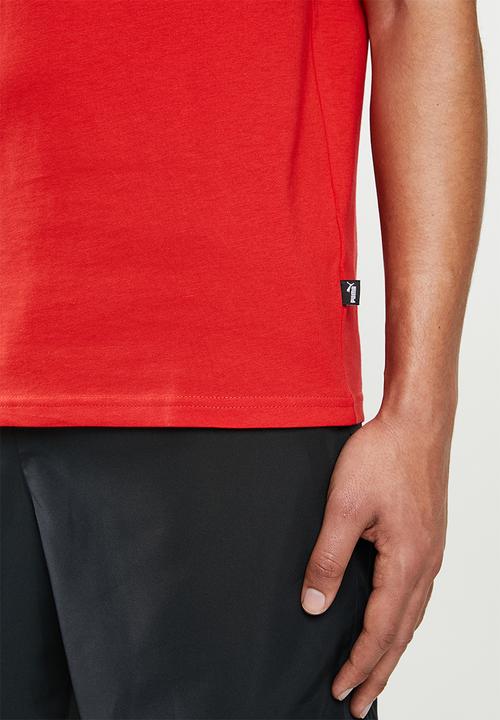 PUMA - Puma brand tee - red