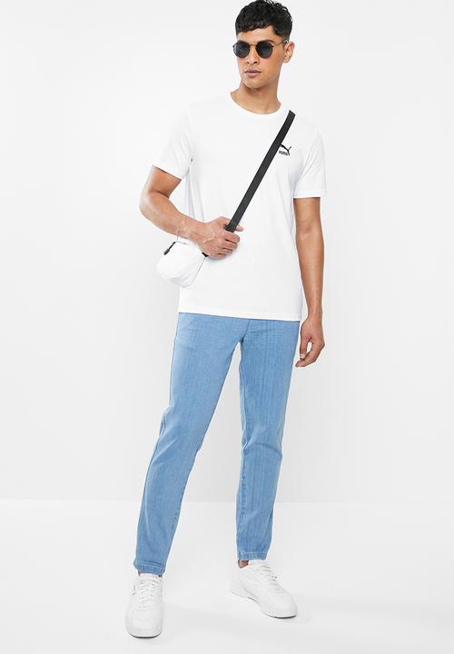 PUMA - Classics logo tee - white