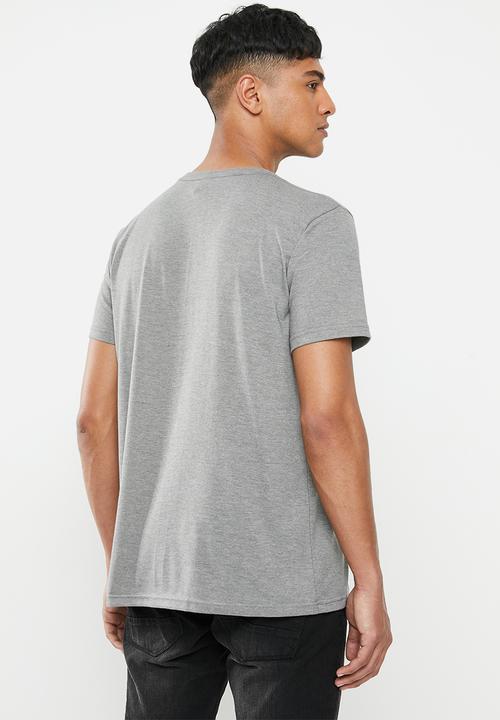 Fox - Legacy fox head short sleeve tee - grey