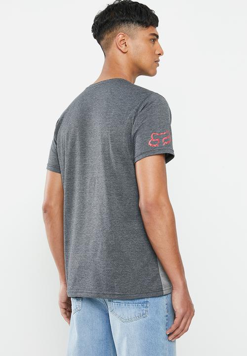 Fox - Delta short sleeve tee - grey