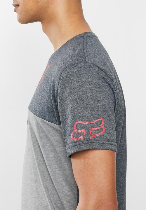 Fox - Delta short sleeve tee - grey