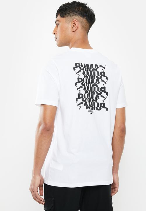 PUMA - Avenir graphic tee - white