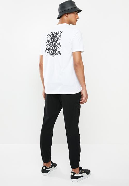 PUMA - Avenir graphic tee - white
