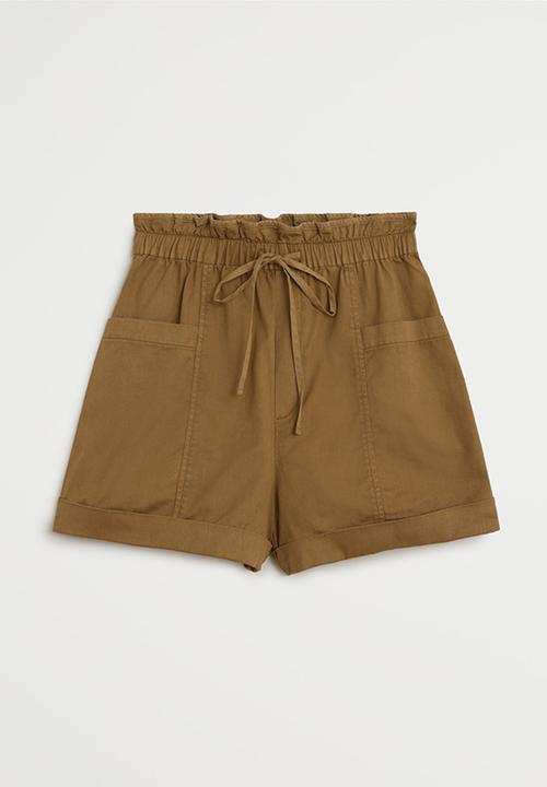 MANGO - Matteo shorts - brown