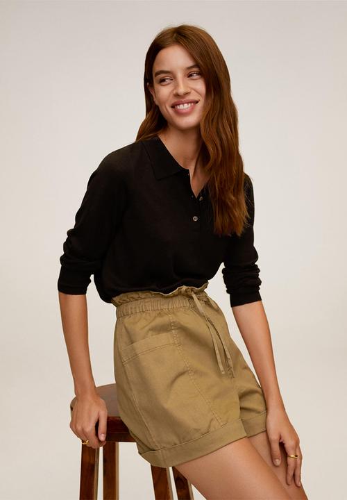 MANGO - Matteo shorts - brown