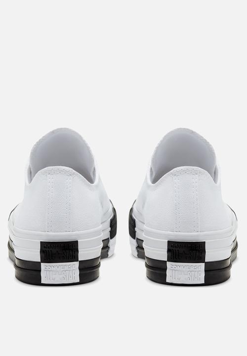 Converse - Chuck Taylor All Star lift rivals ox - white & black