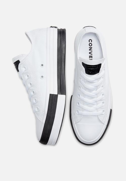 Converse - Chuck Taylor All Star lift rivals ox - white & black