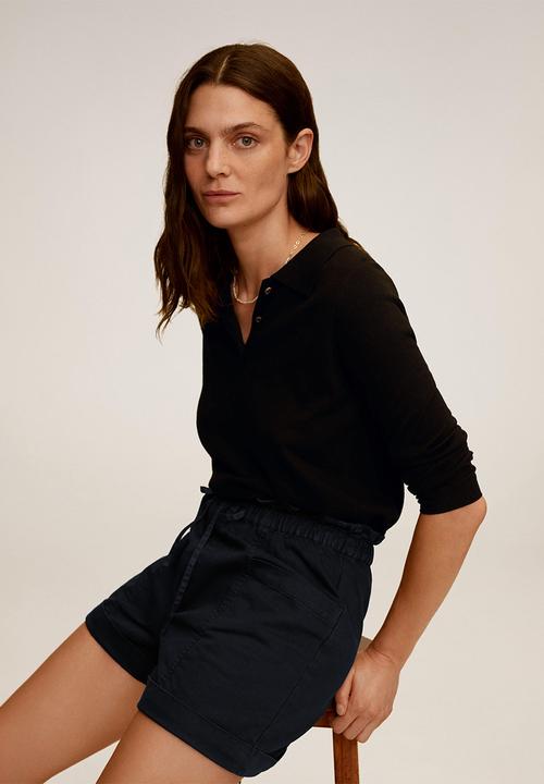 MANGO - Matteo shorts - charcoal
