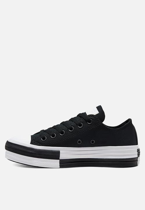 Converse - Chuck Taylor All Star lift rivals ox - black & white