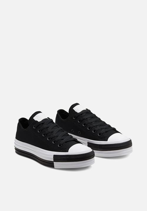 Converse - Chuck Taylor All Star lift rivals ox - black & white