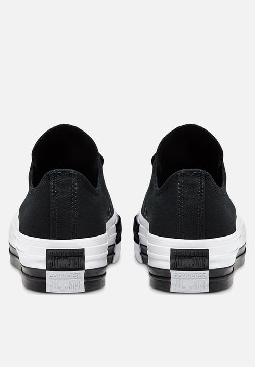 Converse - Chuck Taylor All Star lift rivals ox - black & white
