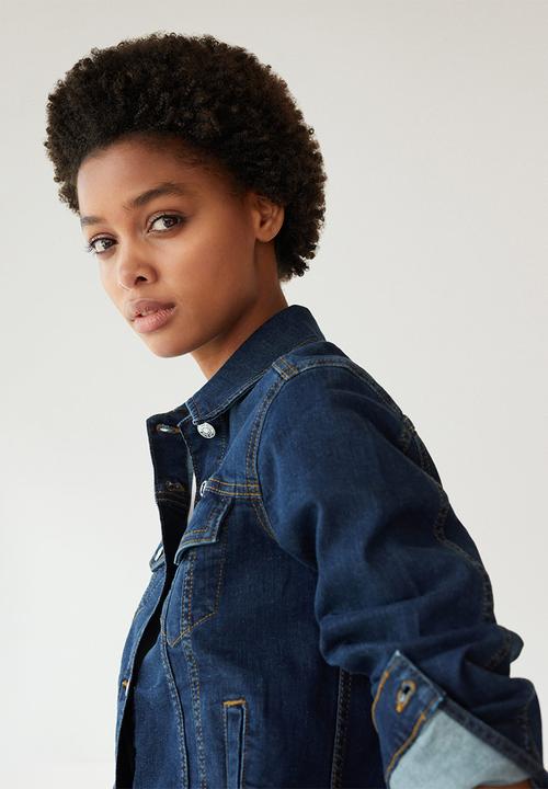 MANGO - Vicky chaqueta jacket - blue