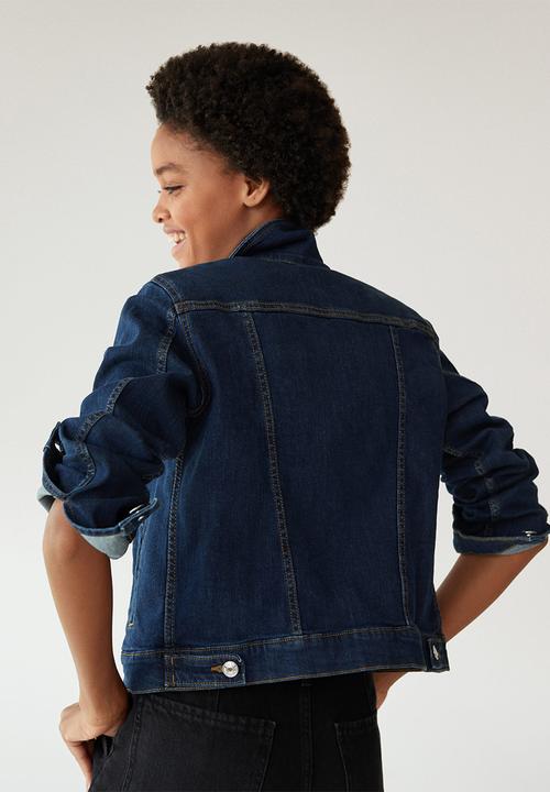 MANGO - Vicky chaqueta jacket - blue