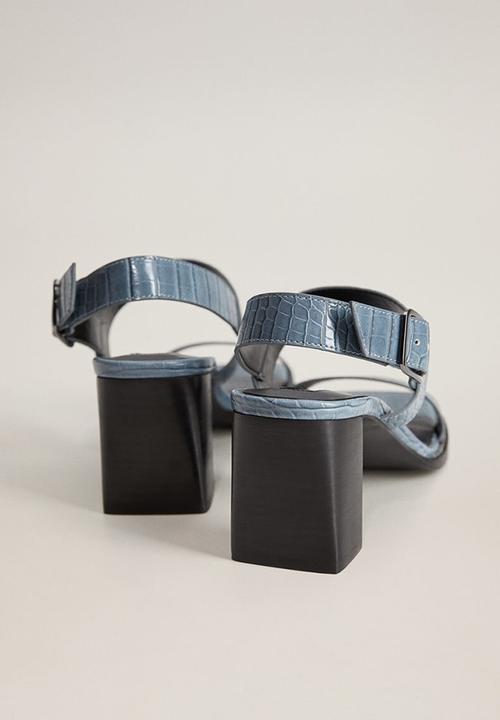 MANGO - Teen heel - medium blue