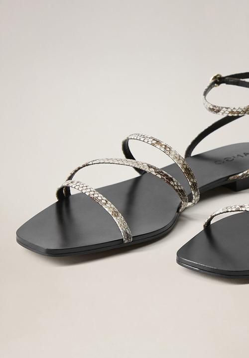 MANGO - Verne sandal - black