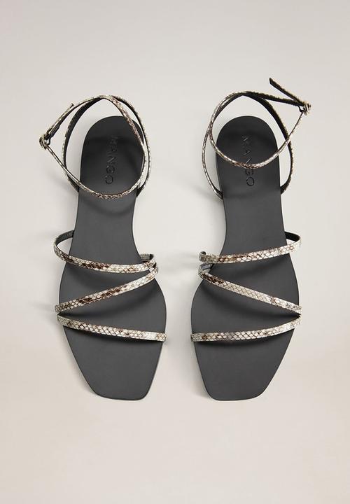 MANGO - Verne sandal - black
