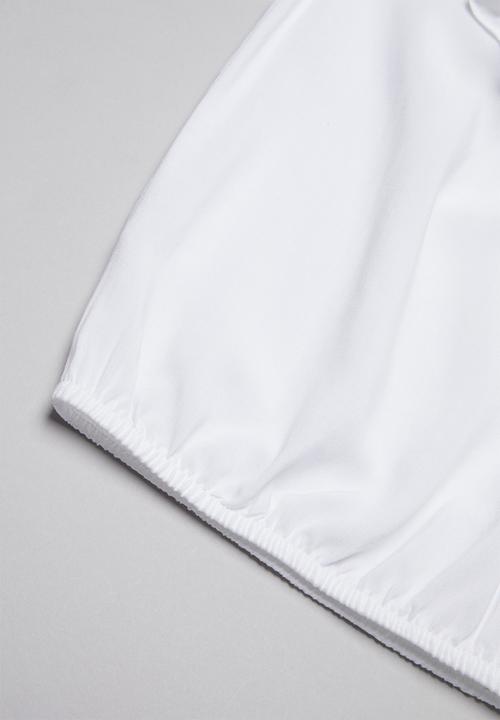 Superbalist - Woven sleeveless top - white